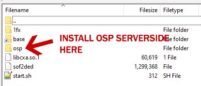 osp server installation tutorial